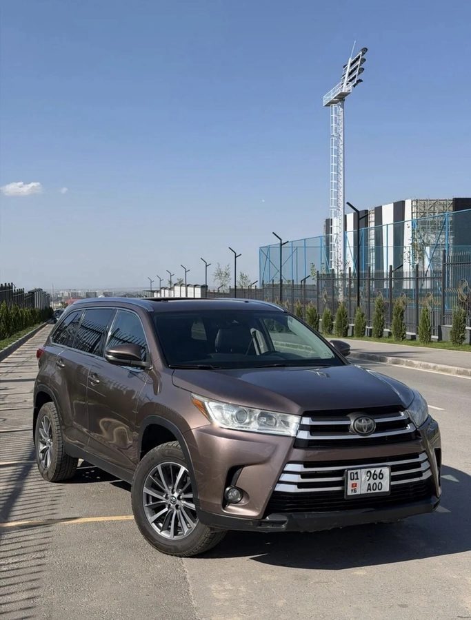 Toyota Highlander III (U50) Рестайлинг 2018