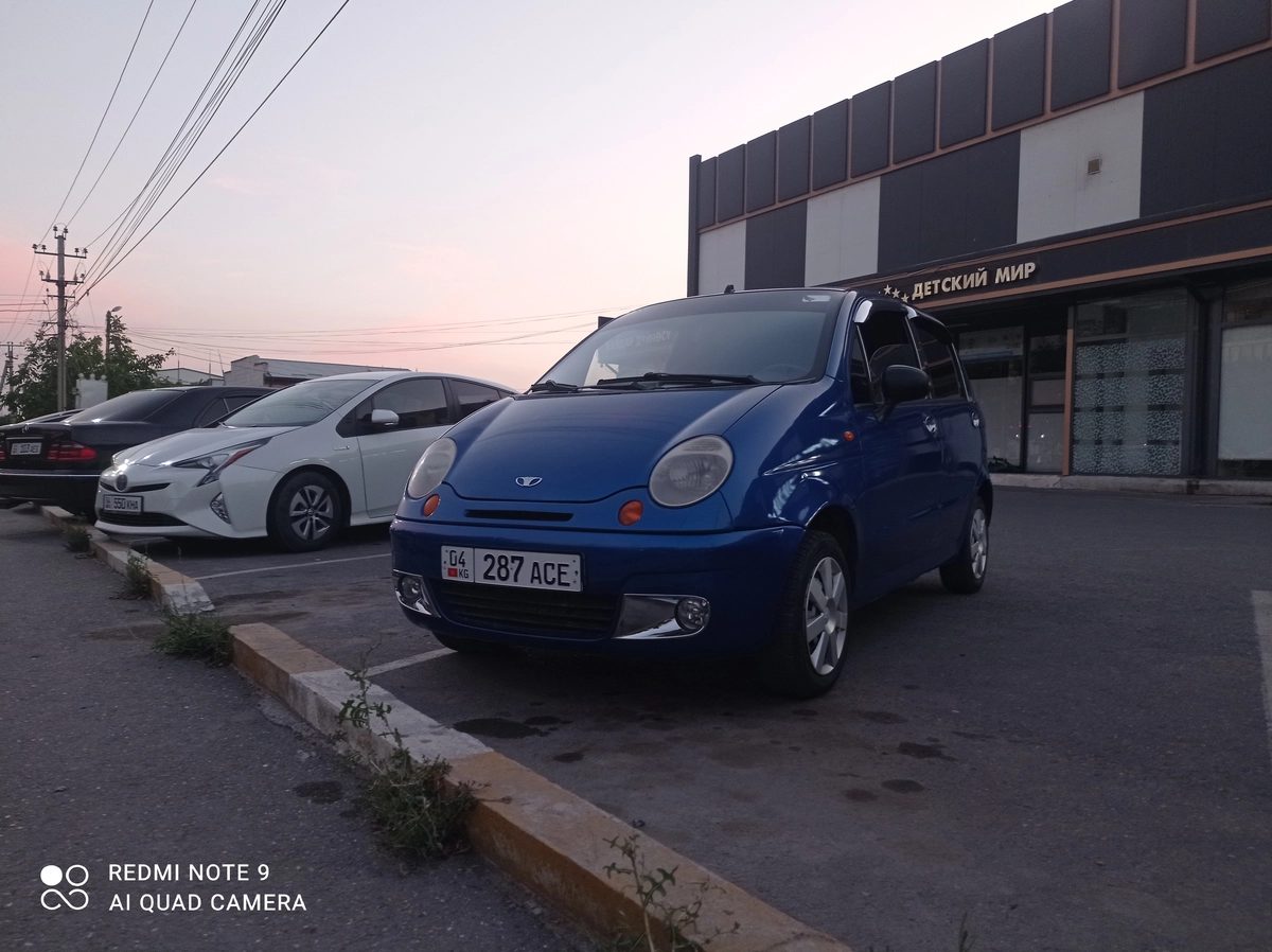 Daewoo Matiz I Рестайлинг 2012