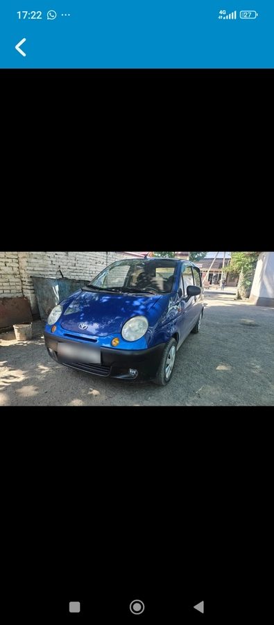 Daewoo Matiz I Рестайлинг 2011