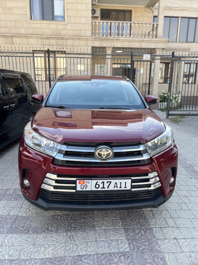 Toyota Highlander III (U50) Рестайлинг 2018