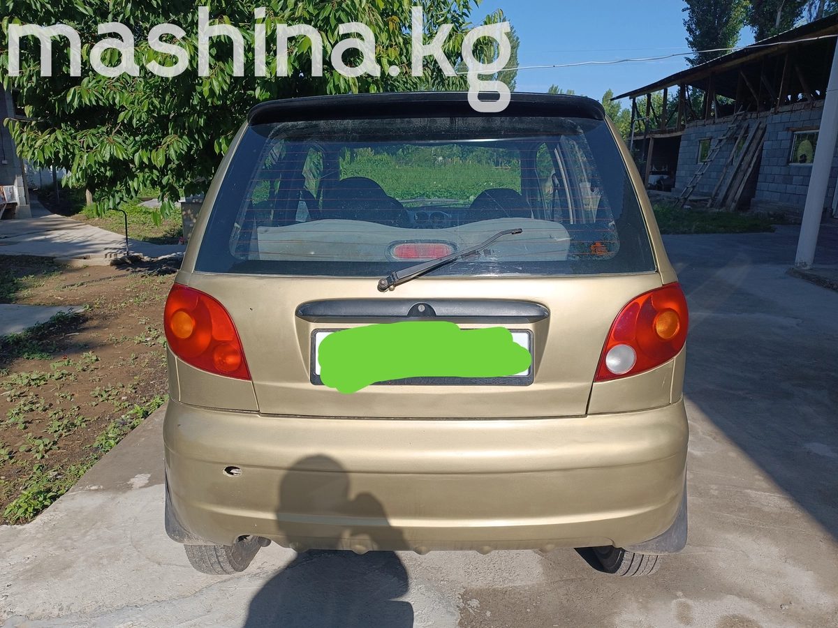 Daewoo Matiz I Рестайлинг 2005
