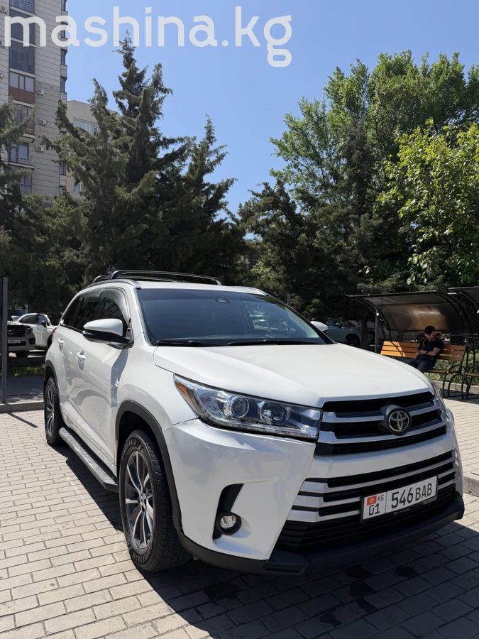 Toyota Highlander III (U50) Рестайлинг 2018