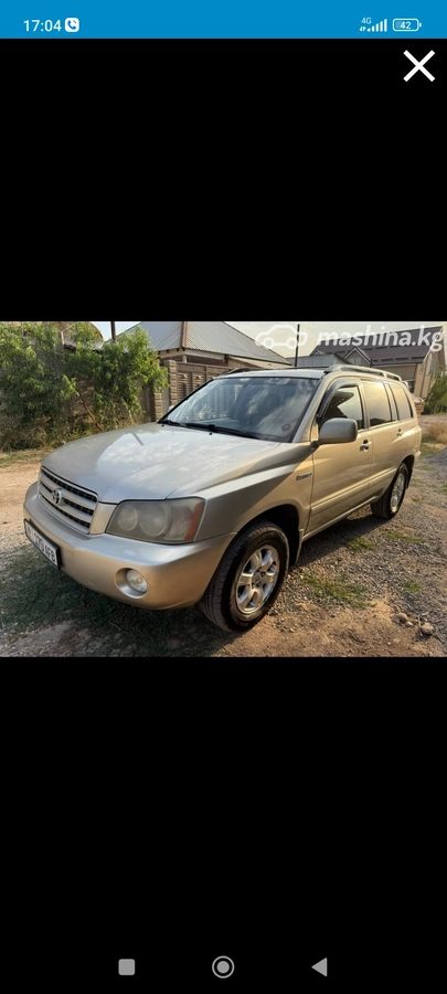 Toyota Highlander I (U20) 2002