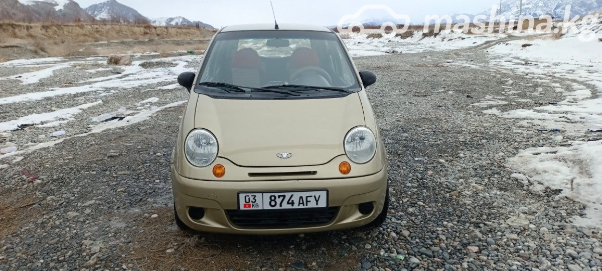 Daewoo Matiz I Рестайлинг