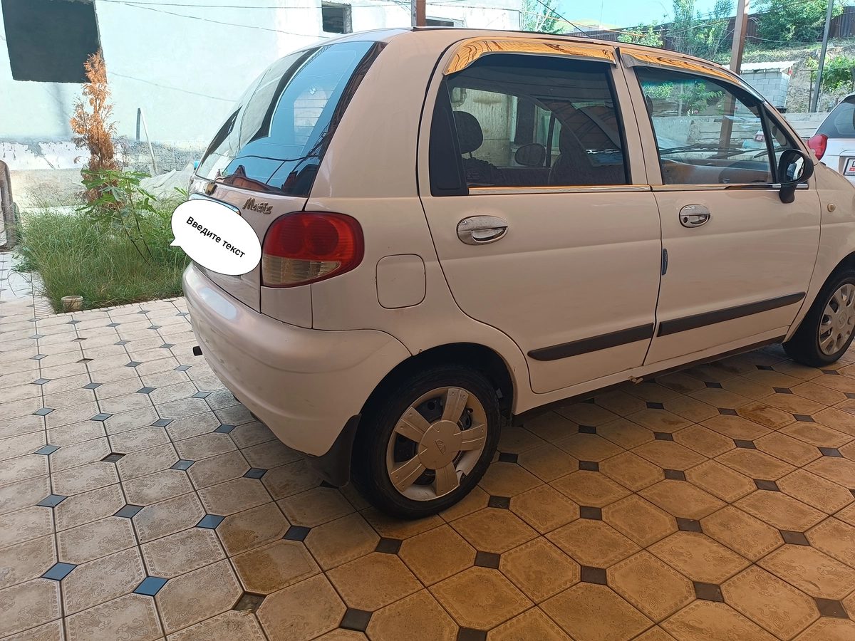 Daewoo Matiz I Рестайлинг 2012