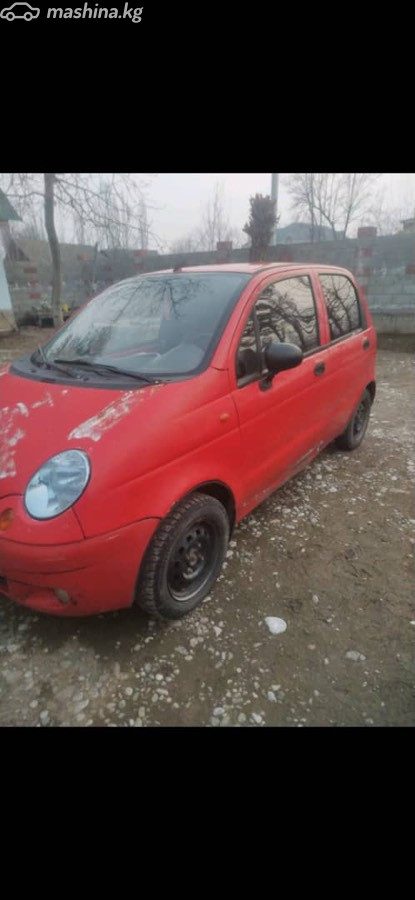 Daewoo Matiz I Рестайлинг
