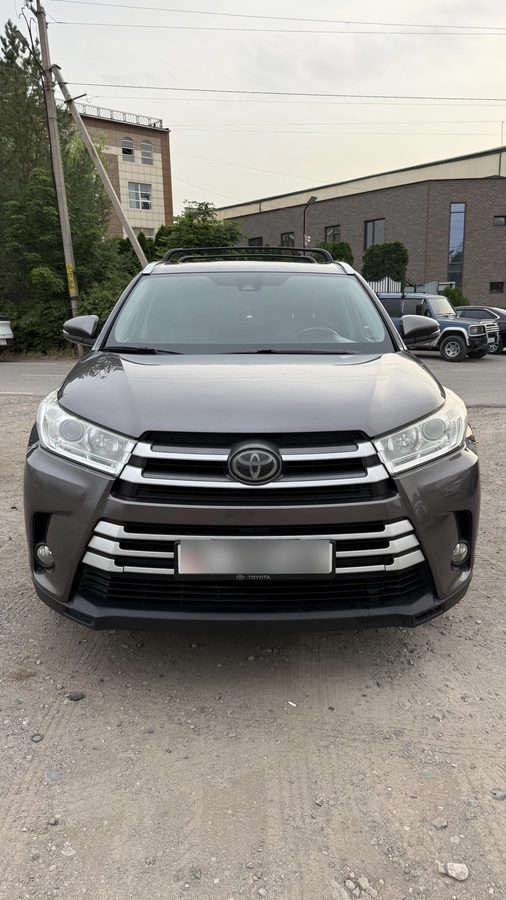 Toyota Highlander III (U50) Рестайлинг 2018