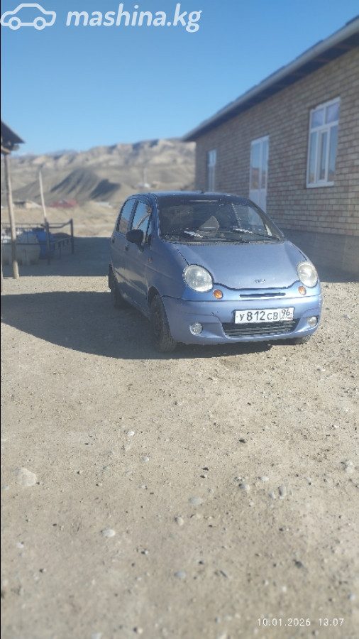 Daewoo Matiz I Рестайлинг