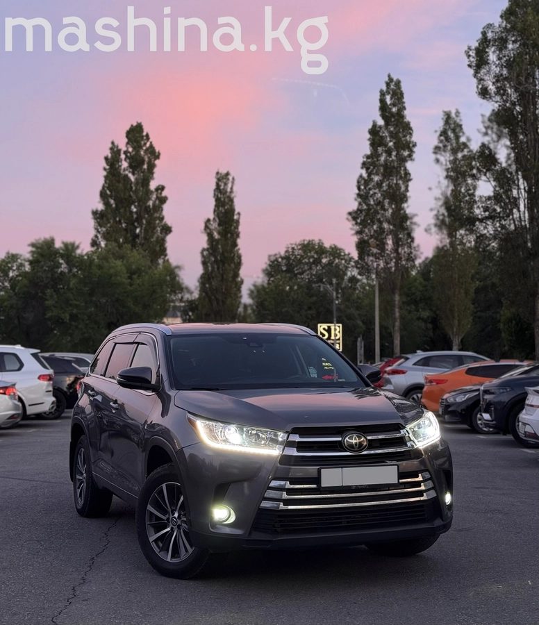 Toyota Highlander III (U50) Рестайлинг 2017
