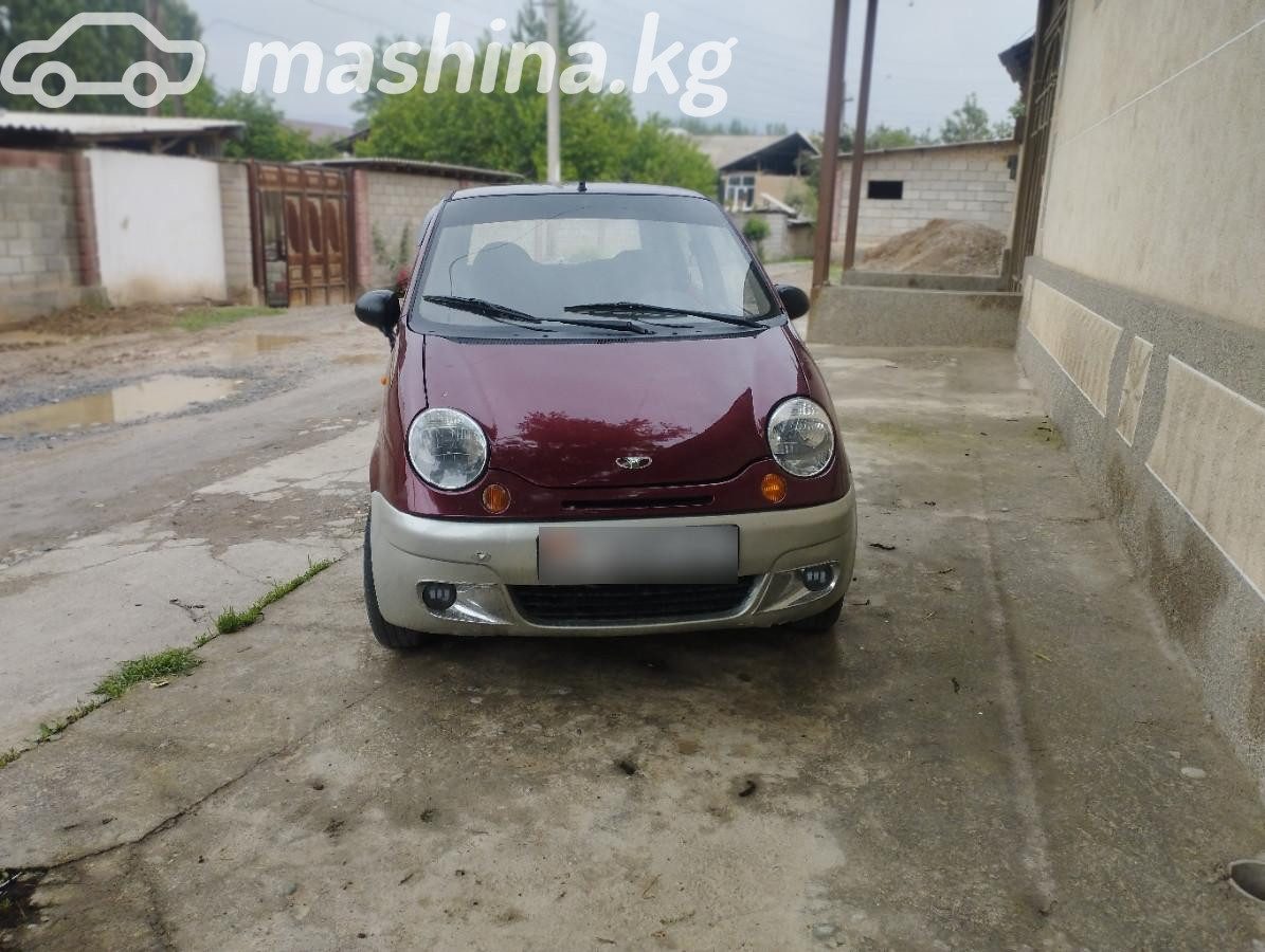 Daewoo Matiz I Рестайлинг