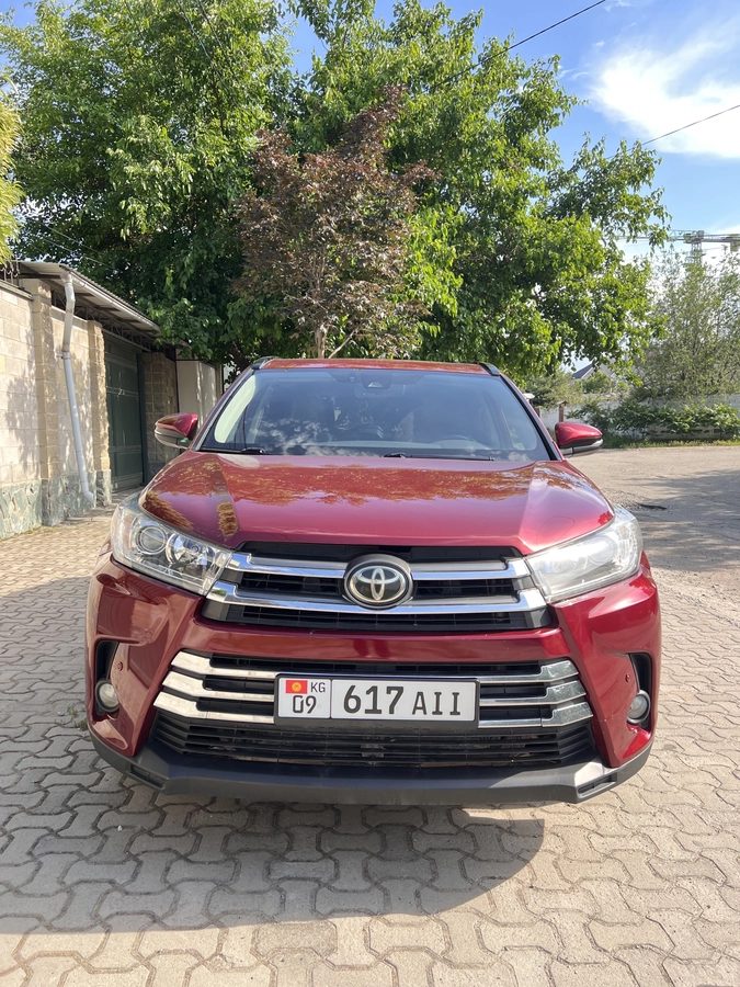 Toyota Highlander III (U50) Рестайлинг 2018