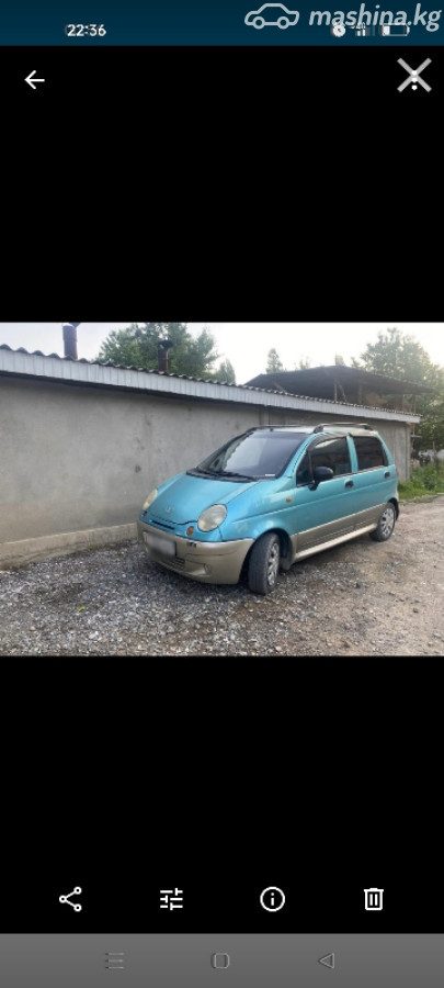 Daewoo Matiz I Рестайлинг