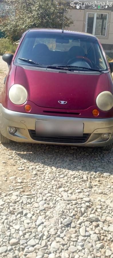 Daewoo Matiz I Рестайлинг