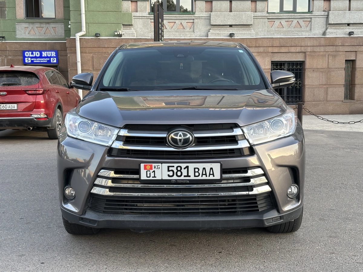 Toyota Highlander III (U50) Рестайлинг 2019