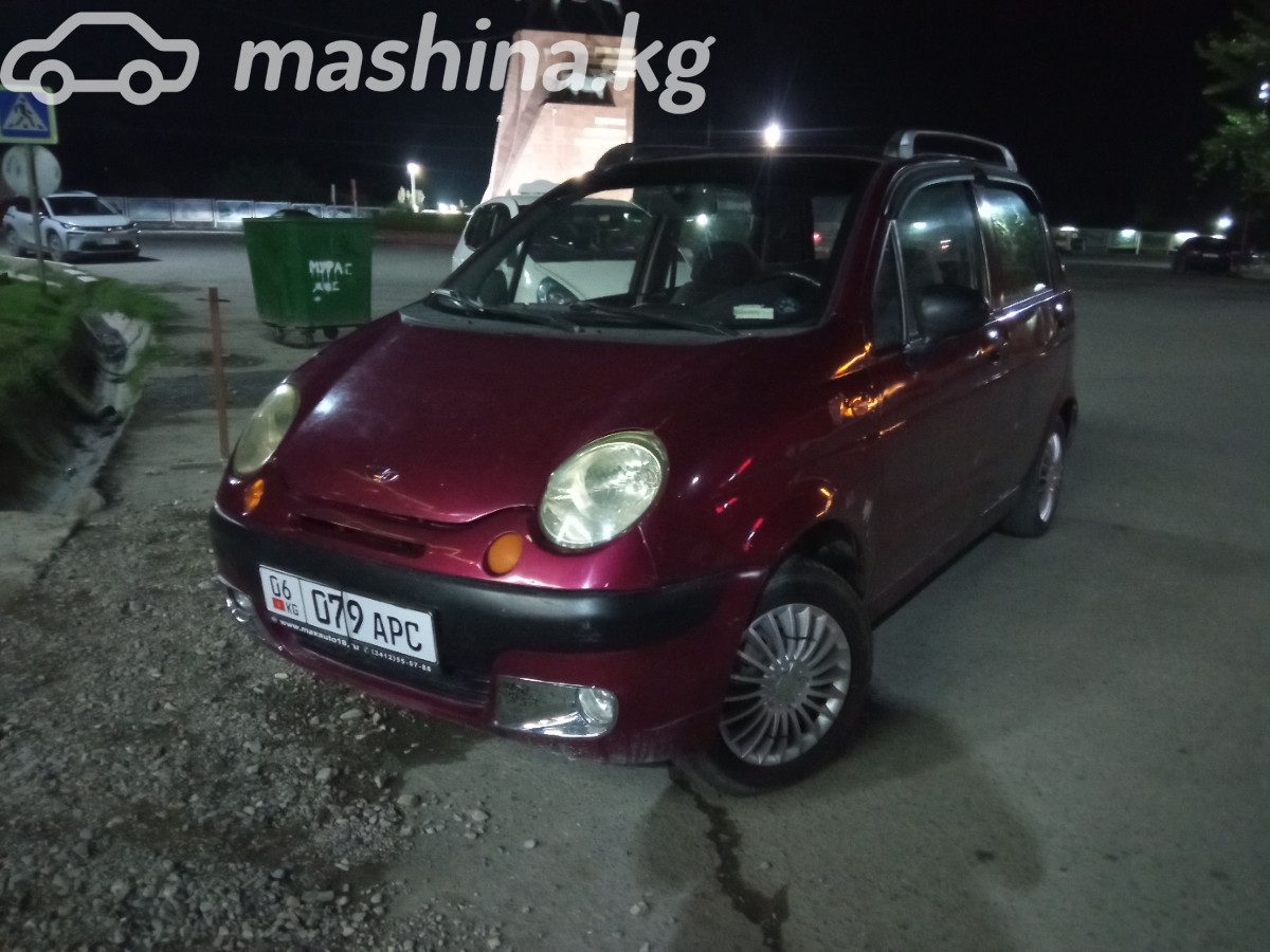 Daewoo Matiz I Рестайлинг