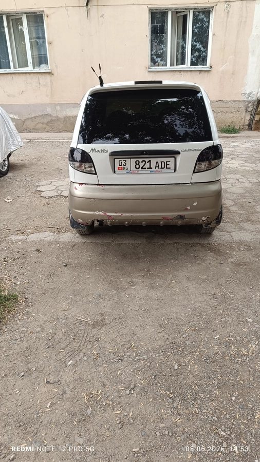 Daewoo Matiz I Рестайлинг 2002