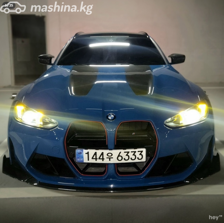 BMW M3 VI (G80) Рестайлинг