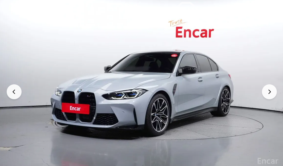 BMW M3 VI (G80) Рестайлинг