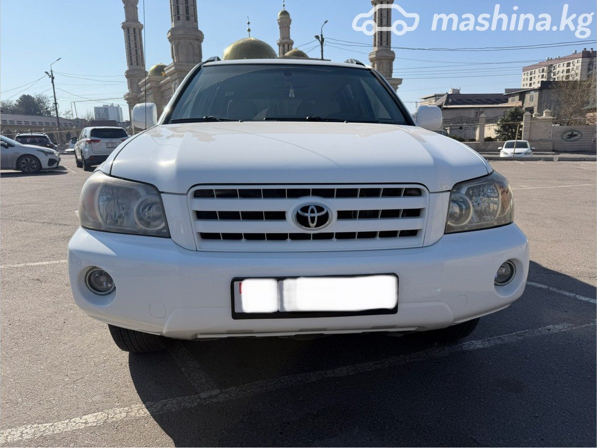 Toyota Highlander I (U20) Рестайлинг