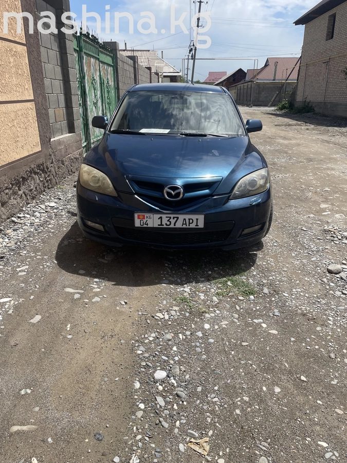 Mazda 3 I (BK) Рестайлинг 2007