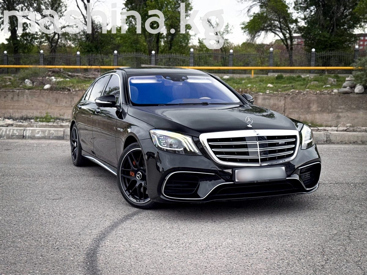 Mercedes-Benz S-Класс AMG III (W222, C217) Рестайлинг 2018