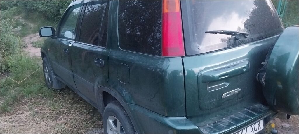 Honda CR‑V I (рестайлинг), зелёный внедорожник/кроссовер. Кузов и