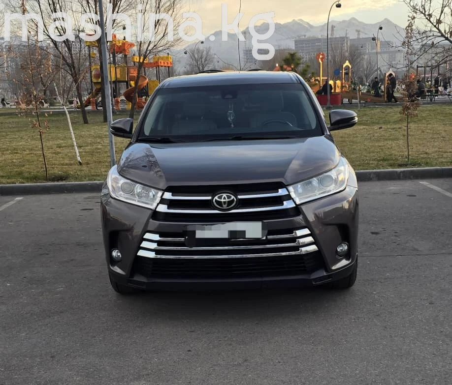 Toyota Highlander III (U50) Рестайлинг 2018