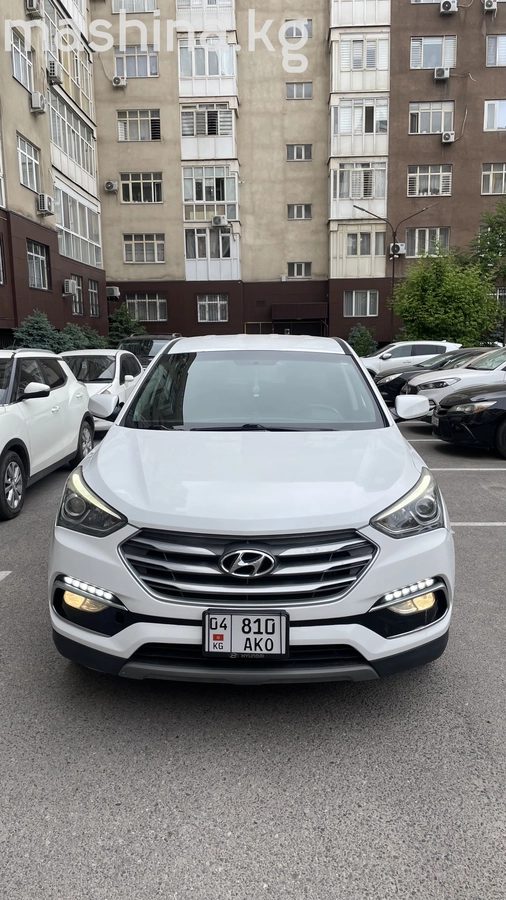 Hyundai Santa Fe III Рестайлинг 2018