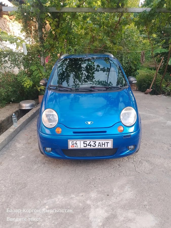 Daewoo Matiz I Рестайлинг 2012