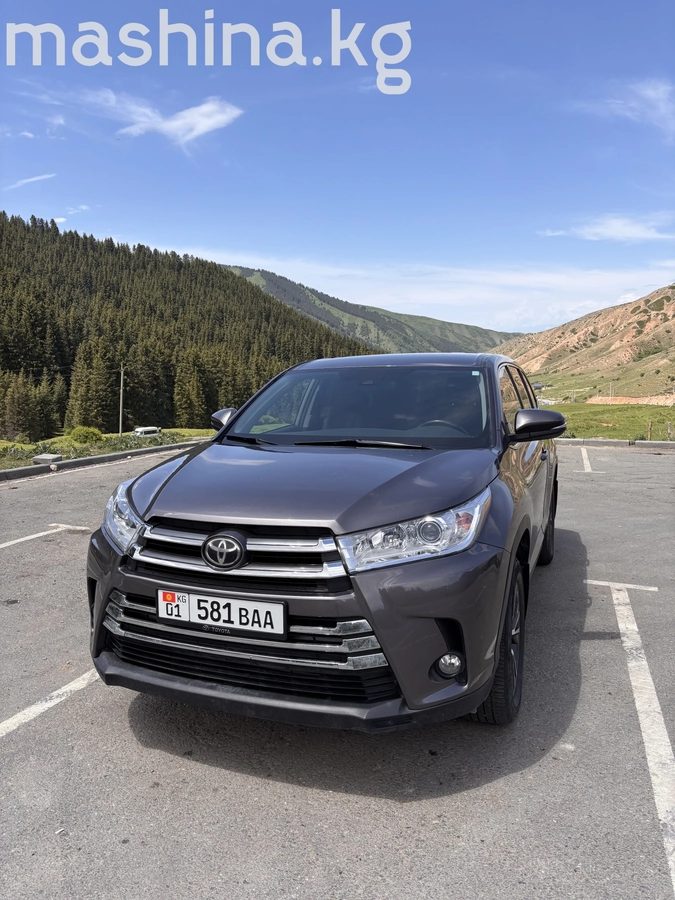 Toyota Highlander III (U50) Рестайлинг 2019