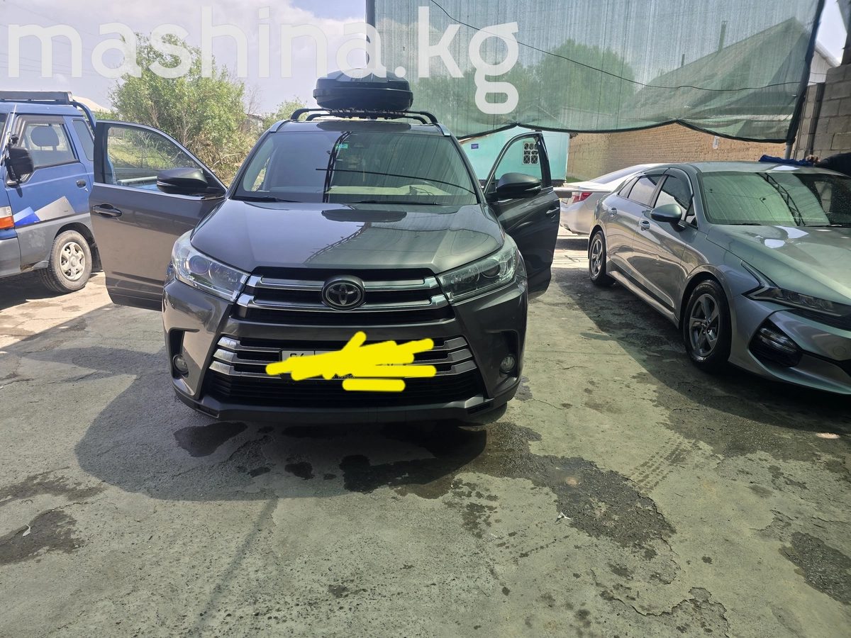 Toyota Highlander III (U50) Рестайлинг 2017