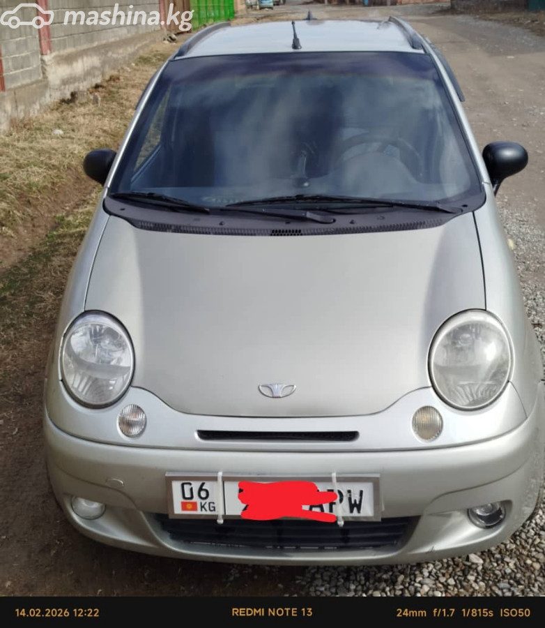 Daewoo Matiz I Рестайлинг
