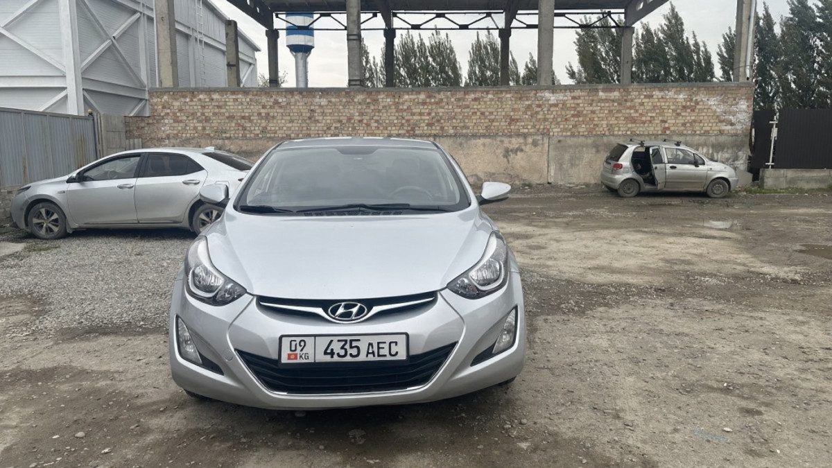 Hyundai Elantra V (MD) Рестайлинг