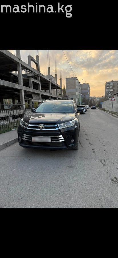 Toyota Highlander III (U50) Рестайлинг 2017