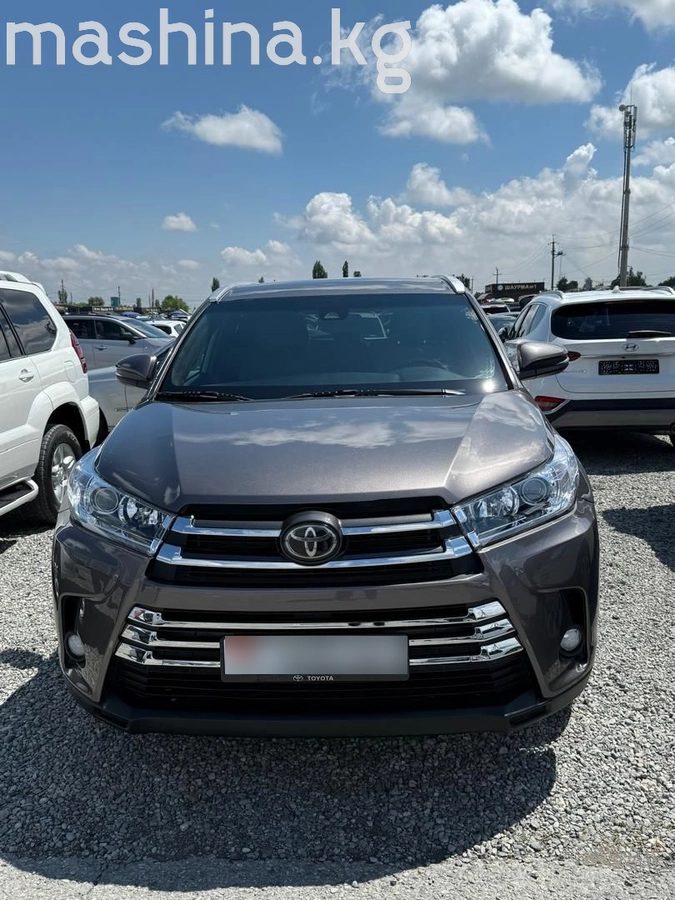 Toyota Highlander III (U50) Рестайлинг 2019